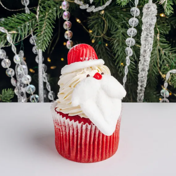 Big капкейк «Дед Мороз»