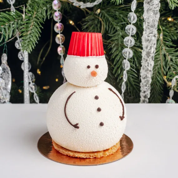 Десерт «Снеговик»