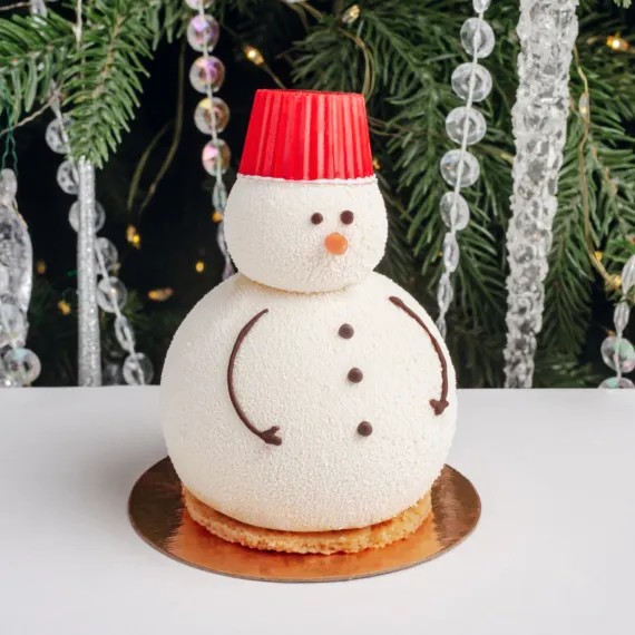 Десерт «Снеговик»