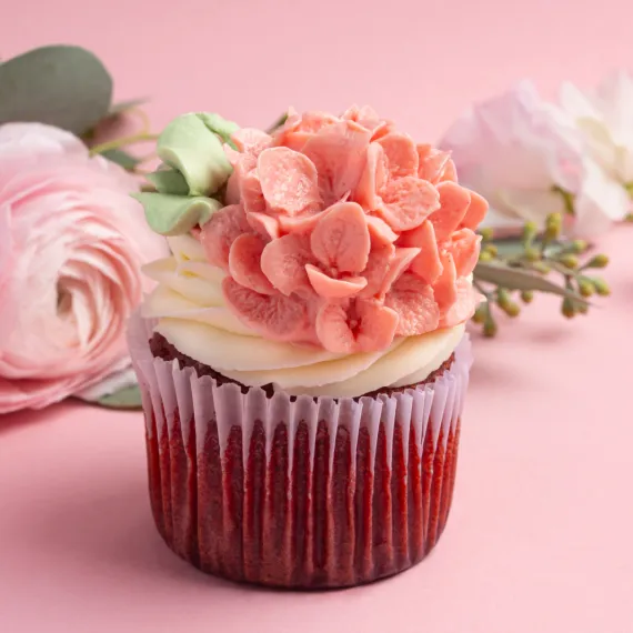 Капкейк «Гортензия»