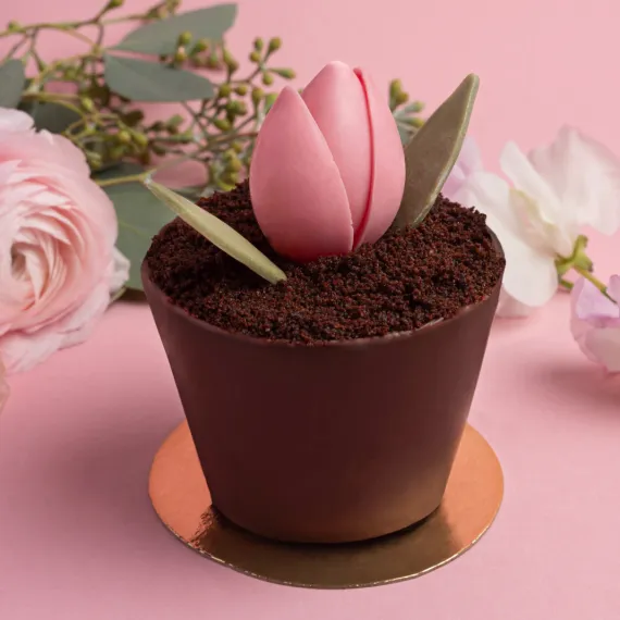 Десерт «Любимый мамин цветок»