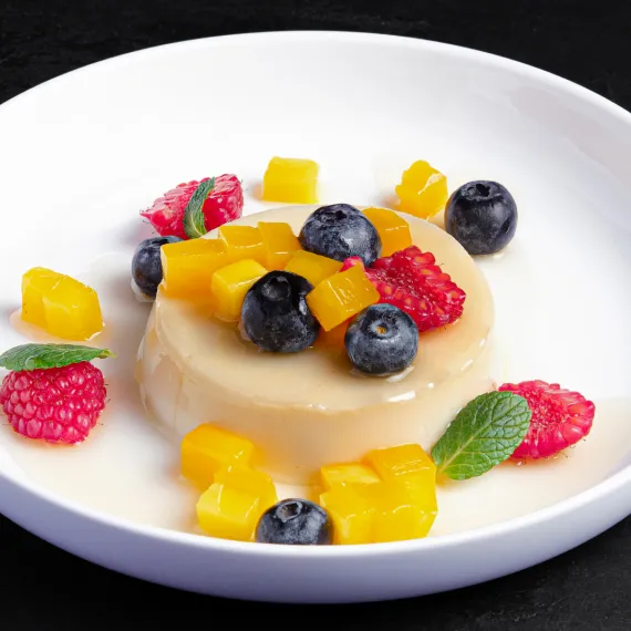 Кокосовый флан