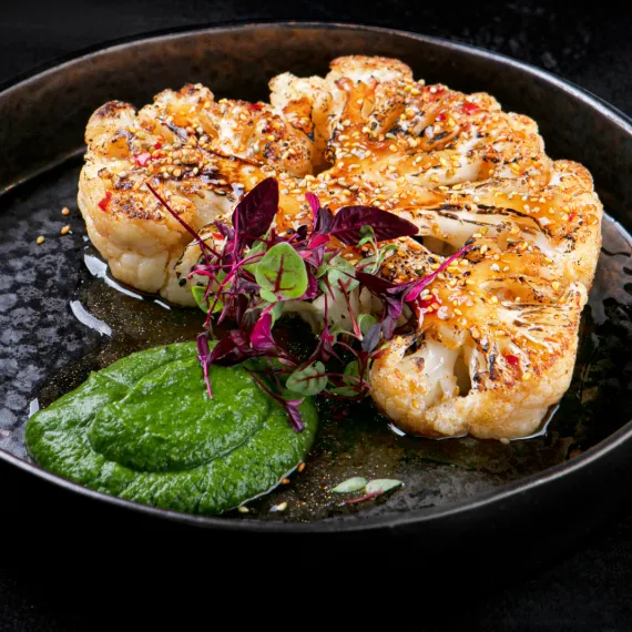 Стейк из цветной капусты