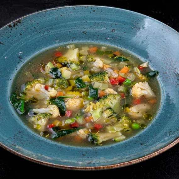 Лёгкий суп «Минестроне»