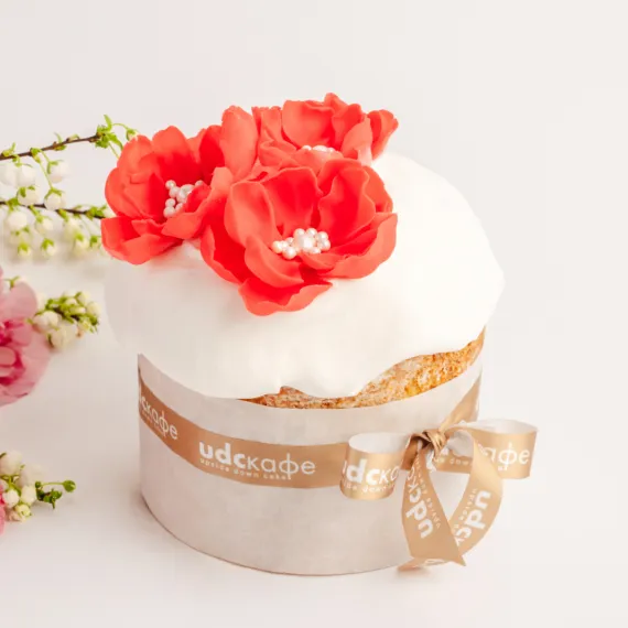 Кулич «Весенний сад»