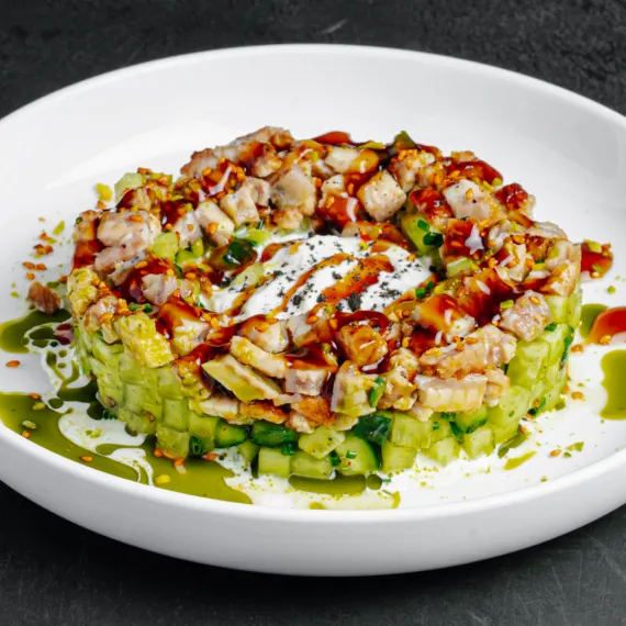 Тартар из угря