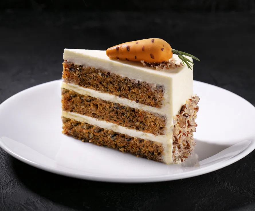 Carrot сake (portion)